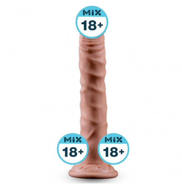 JEUSN - Electric Heating Keel Vibrating Dildo (L:22.5cm - D:4cm)